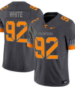 Reggie White Jersey 92 Tennessee Vols 2025 Smokey Grey Series Stitched
