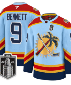 Sam Bennett Jersey #9 Florida Panthers 2025 Stanley Cup Final Stitched Hockey
