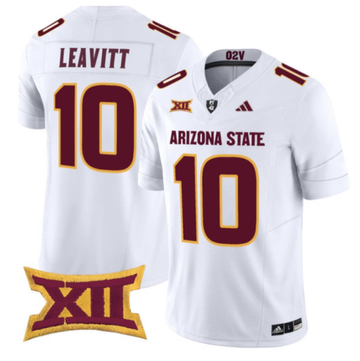 Sam Leavitt Jersey #10 Arizona State Sun Devils 2025 Limited Stitched Football - Image 2