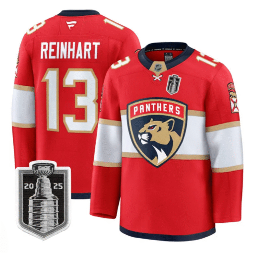 Sam Reinhart Jersey #13 Florida Panthers 2025 Stanley Cup Final Stitched Hockey - Image 3