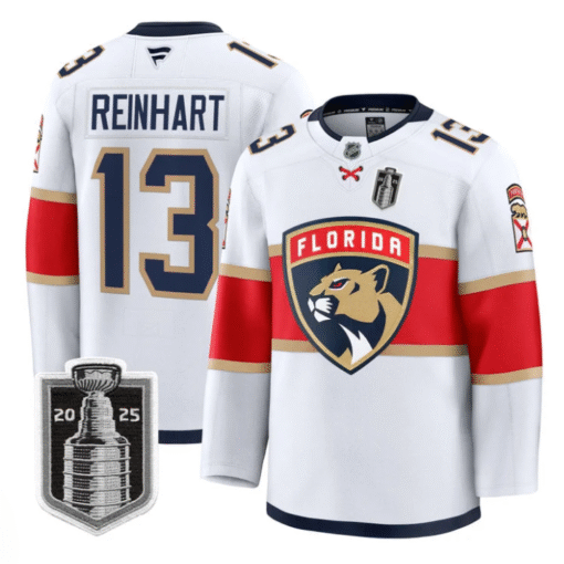 Sam Reinhart Jersey #13 Florida Panthers 2025 Stanley Cup Final Stitched Hockey - Image 2