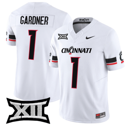 Sauce Gardner Jersey #1 Cincinnati Bearcats 2025 Vapor Limited Stitched Football - Image 2