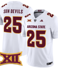 Sun Devils Jersey 25 Arizona State Sun Devils 2025 Limited Stitched White