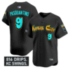 Vinnie Pasquantino Jersey #9 Kansas City Royals Graffiti Crown Drop Stitched Baseball