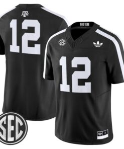 12th Man Jersey #12 Texas A&M Aggies 2025 Vapor Limited V2 Stitched