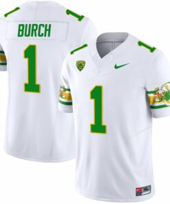 Alternative view of Oregon Ducks 'Mighty Oregon' 1984 Throwback Jersey V2 - Stitched