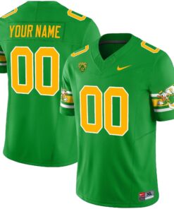 Custom Oregon Ducks Jersey 'Mighty Oregon' 1984 Throwback V2 - Stitched All Colors