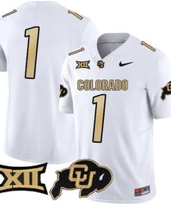 Colorado Buffaloes Vapor Limited Jersey V2 - Big 12 XII Patch - All Stitched 64 17249217264f7161d511 4cc83e9d f011 420a 9be2 b58e1689dc3b