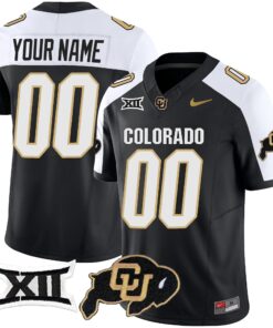Custom Colorado Buffaloes Jersey Vapor Limited V2 - Big 12 XII Patch - All Stitched