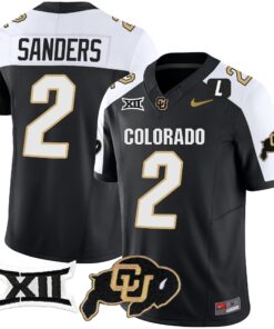 Colorado Buffaloes Vapor Limited Jersey V2 - Big 12 XII Patch - All Stitched