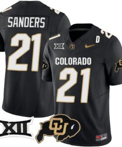 Colorado Buffaloes Vapor Limited Jersey V2 - Big 12 XII Patch - All Stitched 50 1725008638828 1acecd12 f201 4d9d 9a31 55566d2ce237