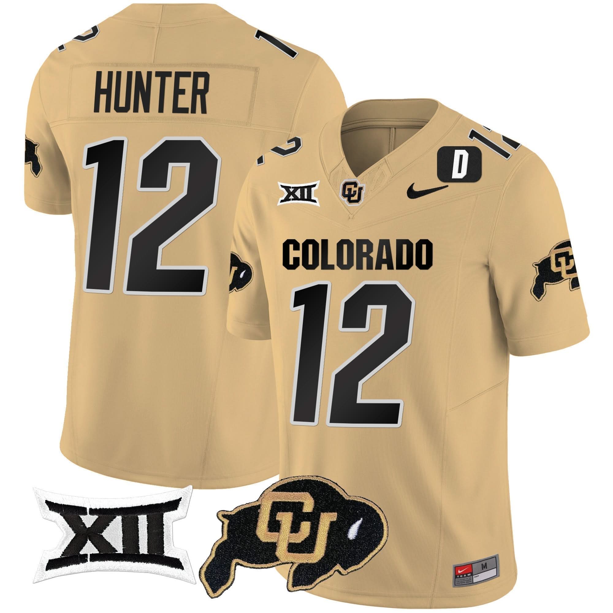 Colorado Buffaloes Vapor Limited Jersey V2 - Big 12 XII Patch - All Stitched 28 Colorado Buffaloes Vapor Limited Jersey V2 - Big 12 XII Patch - All Stitched - Image 28