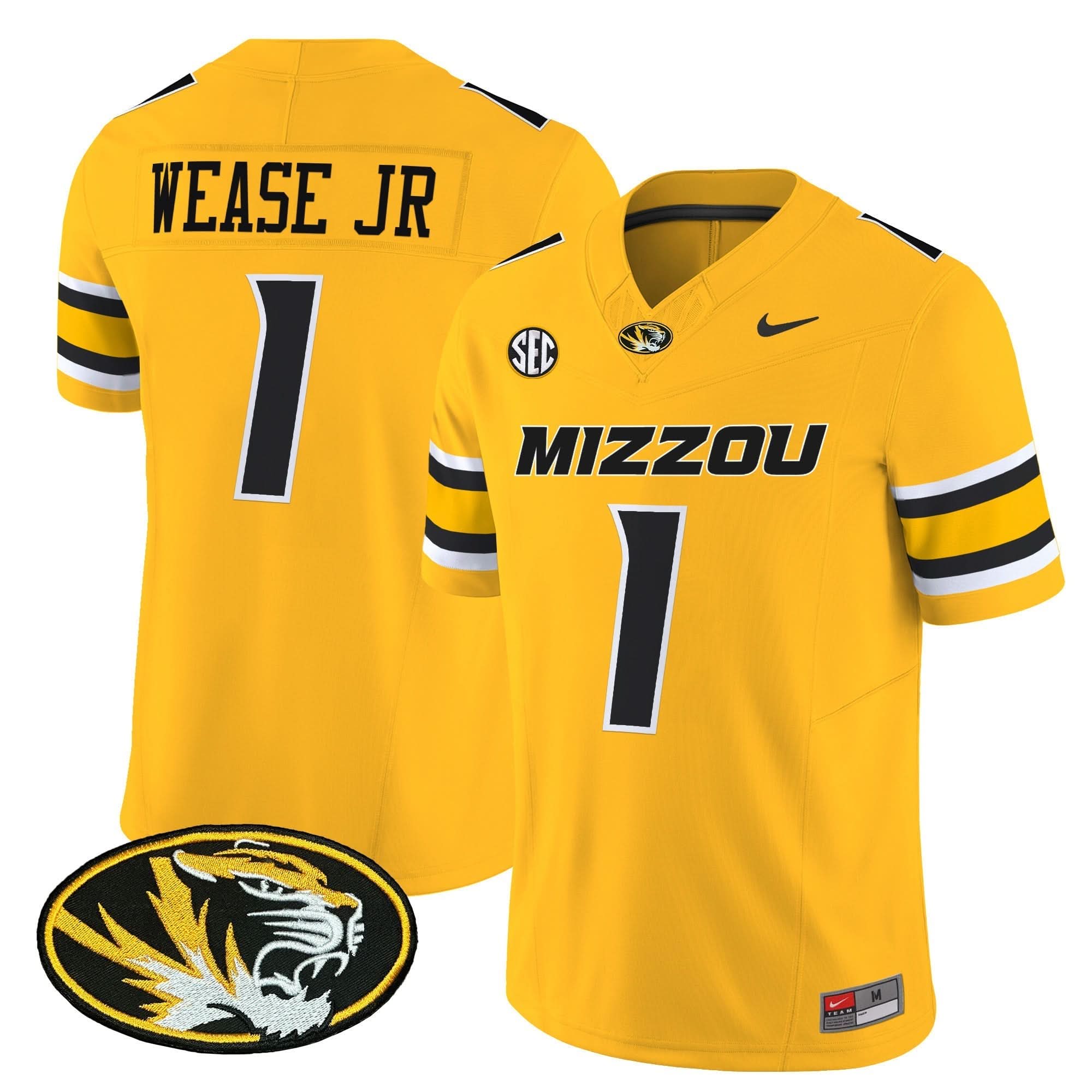 Missouri Tigers Vapor Limited Jersey - All Stitched 17 Missouri Tigers Vapor Limited Jersey - All Stitched - Image 17