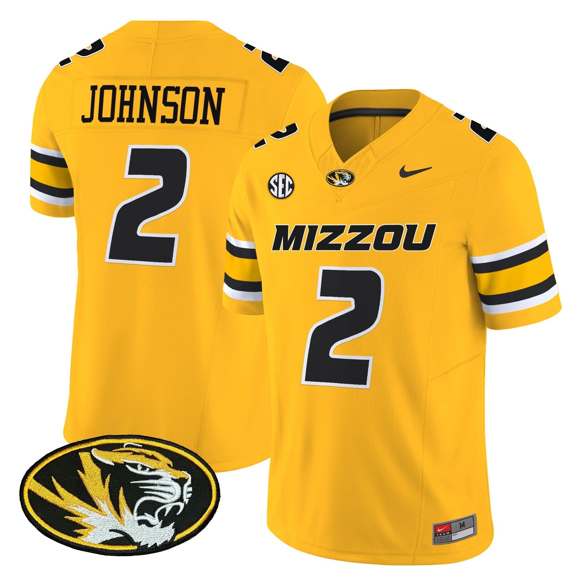 Missouri Tigers Vapor Limited Jersey - All Stitched 18 Missouri Tigers Vapor Limited Jersey - All Stitched - Image 18