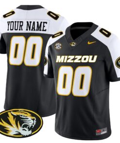 Custom Missouri Tigers Jersey Name, Number 2025 Vapor Limited All Stitched