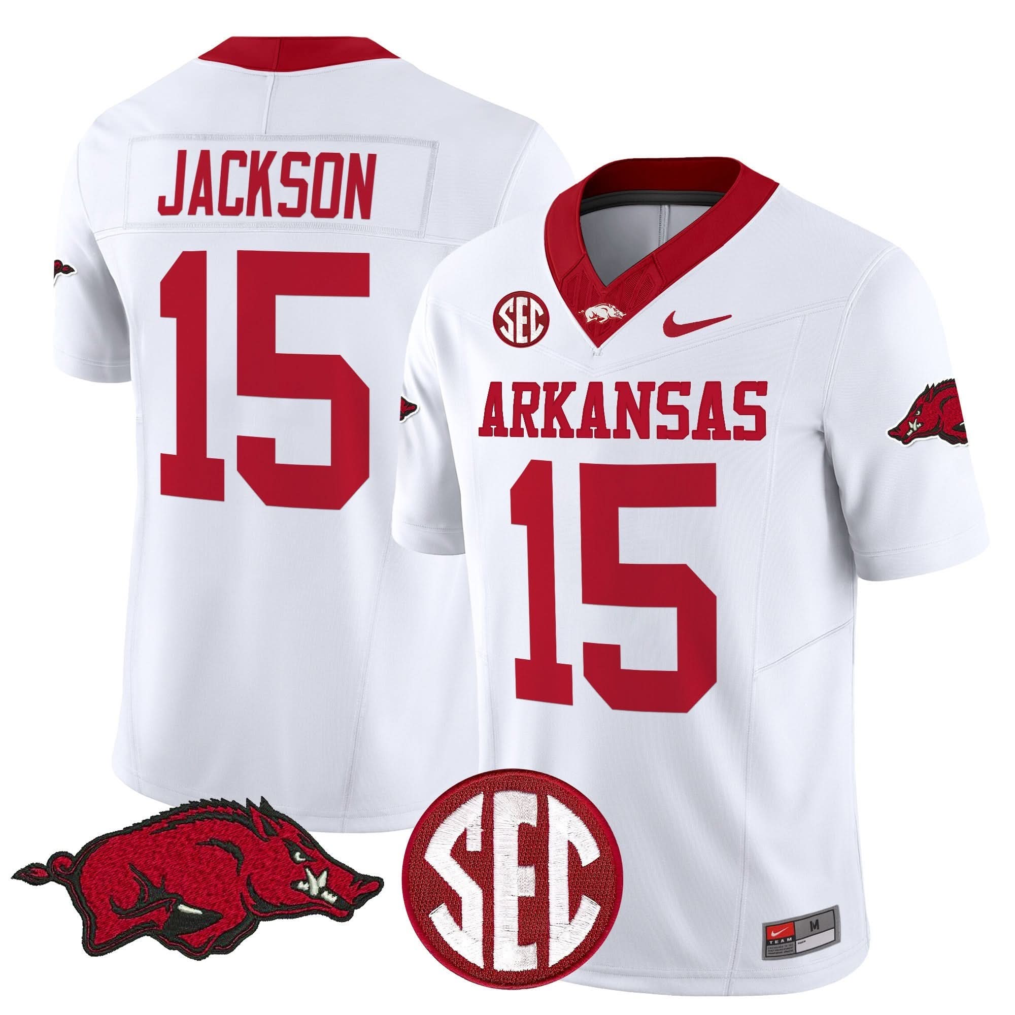 Arkansas Razorbacks Vapor Limited Jersey - All Stitched 32 Arkansas Razorbacks Vapor Limited Jersey - All Stitched - Image 32
