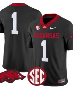 Arkansas Razorbacks Vapor Limited Jersey - All Stitched 65 17266426162fc3421a98