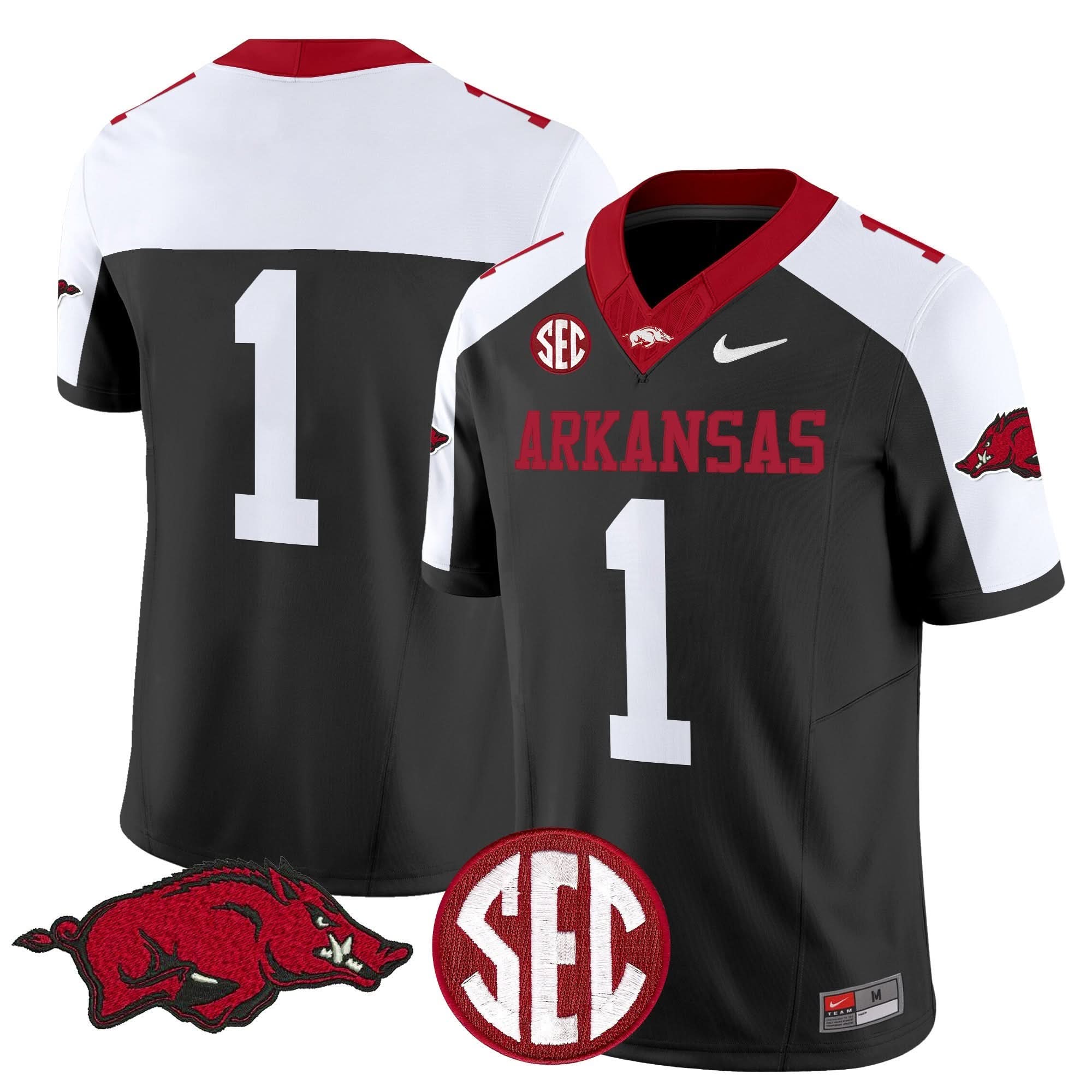 Arkansas Razorbacks Vapor Limited Jersey - All Stitched 39 Arkansas Razorbacks Vapor Limited Jersey - All Stitched - Image 39