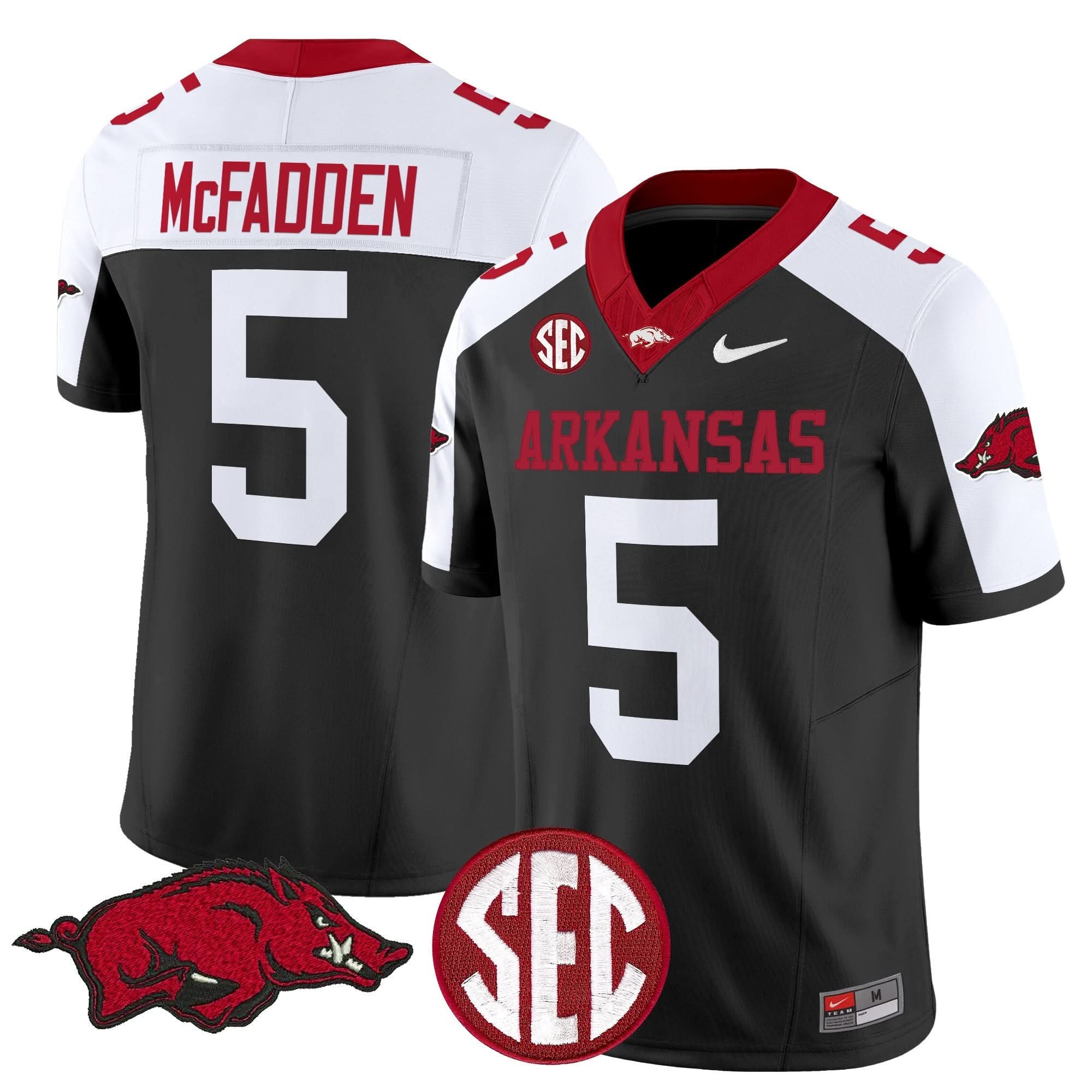 Arkansas Razorbacks Vapor Limited Jersey - All Stitched 34 Arkansas Razorbacks Vapor Limited Jersey - All Stitched - Image 34