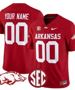 Custom Arkansas Razorbacks Jersey Name, Number Vapor Limited Stitched All Colors 7 17266426204c43167fb6 110329ff 948b 497a 8fdc 4309813d03a5