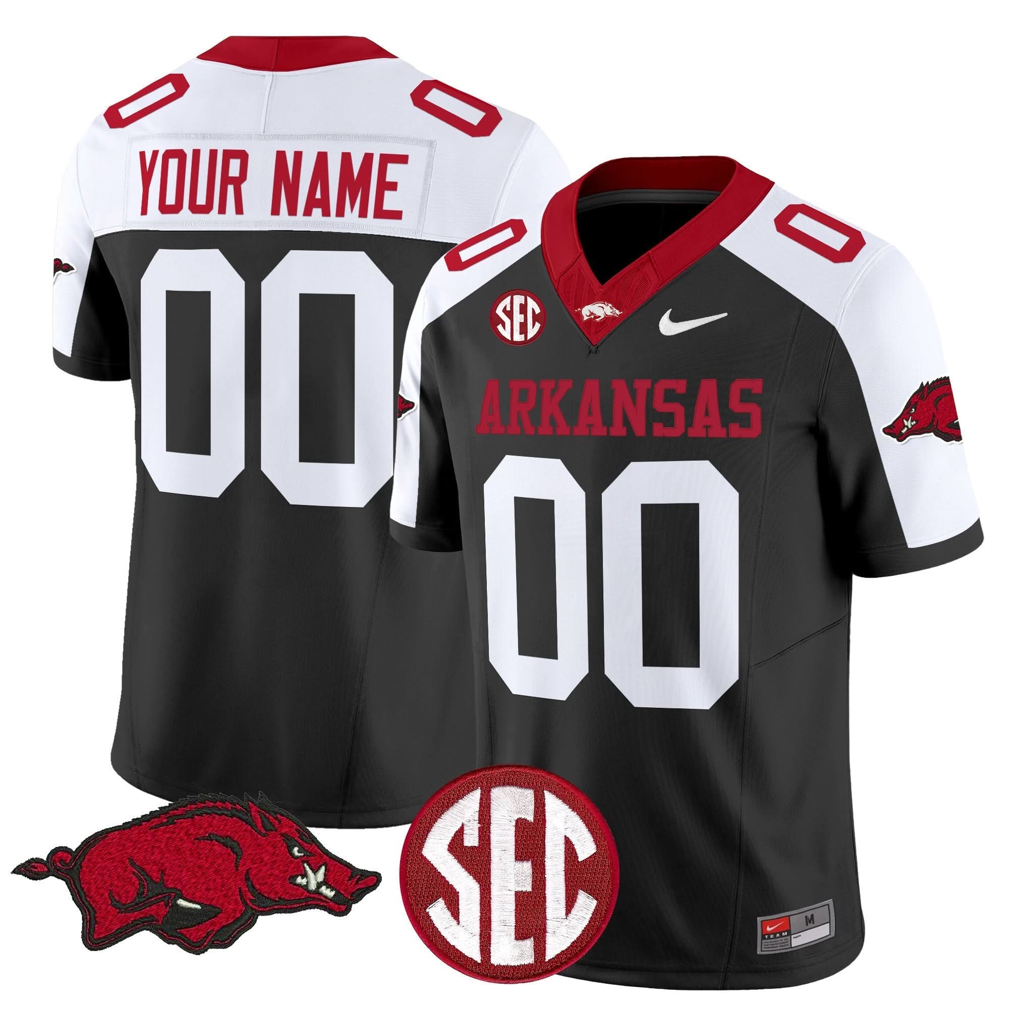 Custom Arkansas Razorbacks Jersey Name, Number Vapor Limited Stitched All Colors 11 1726642620da3456f16c 183de6bc e5a8 4ee4 9571 8ce15cd57446