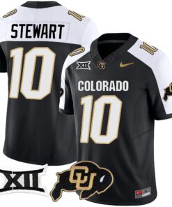 Colorado Buffaloes Vapor Limited Jersey V2 - Big 12 XII Patch - All Stitched 92 1726827921720