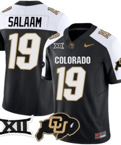 Colorado Buffaloes Vapor Limited Jersey V2 - Big 12 XII Patch - All Stitched 91 1726827921745