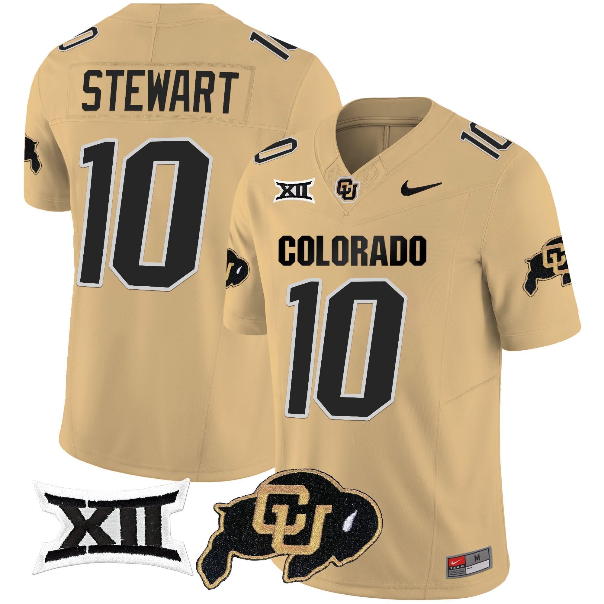 Colorado Buffaloes Vapor Limited Jersey V2 - Big 12 XII Patch - All Stitched 32 Colorado Buffaloes Vapor Limited Jersey V2 - Big 12 XII Patch - All Stitched - Image 32