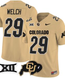 Colorado Buffaloes Vapor Limited Jersey V2 - Big 12 XII Patch - All Stitched 77 1726827941196