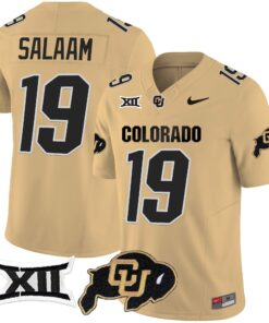 Colorado Buffaloes Vapor Limited Jersey V2 - Big 12 XII Patch - All Stitched 78 1726827941207