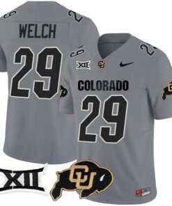Colorado Buffaloes Vapor Limited Jersey V2 - Big 12 XII Patch - All Stitched 68 1726827941227