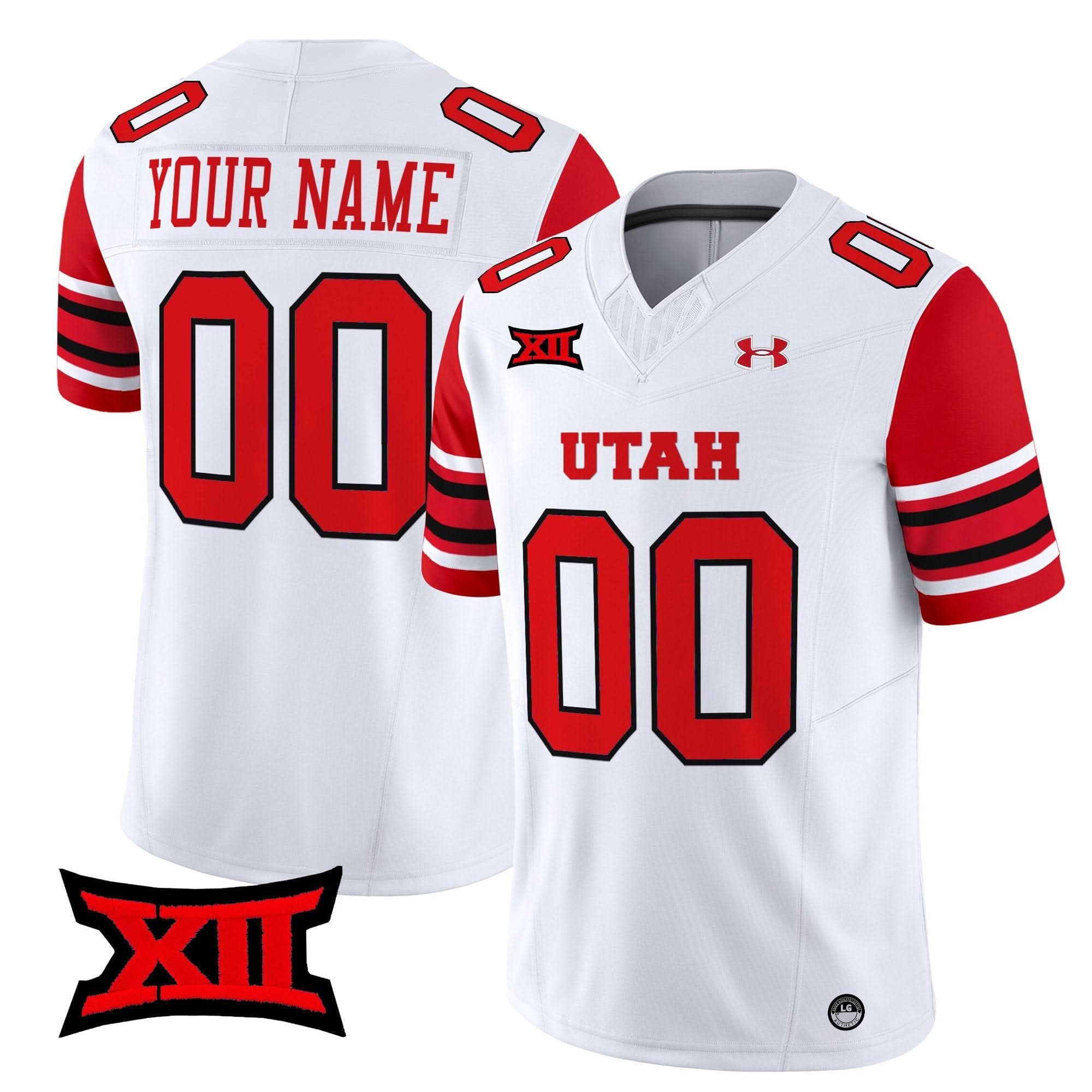 Custom Utah Utes Jersey 2025 Name and Number Vapor Limited - All Stitched 8 17269126816f93df6015