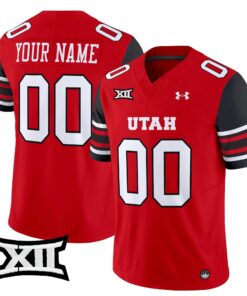 Alternative view of Custom Utah Utes Jersey 2025 Name and Number Vapor Limited - All Stitched