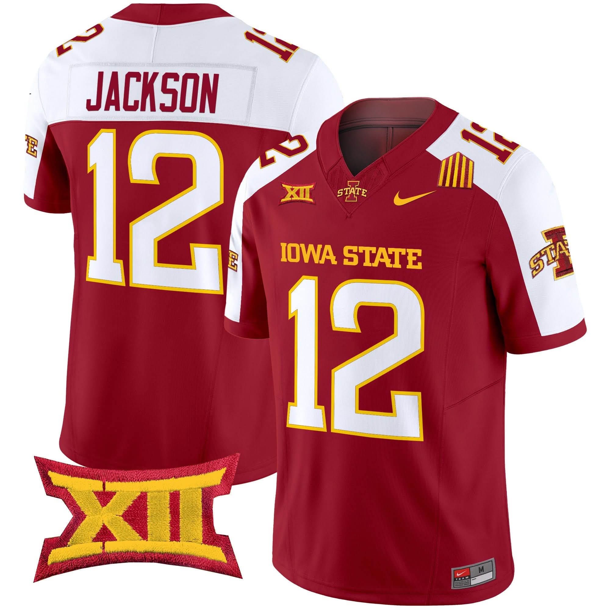 Iowa State Cyclones 2025 Vapor Limited Jersey - All Stitched 34 Iowa State Cyclones 2025 Vapor Limited Jersey - All Stitched - Image 34