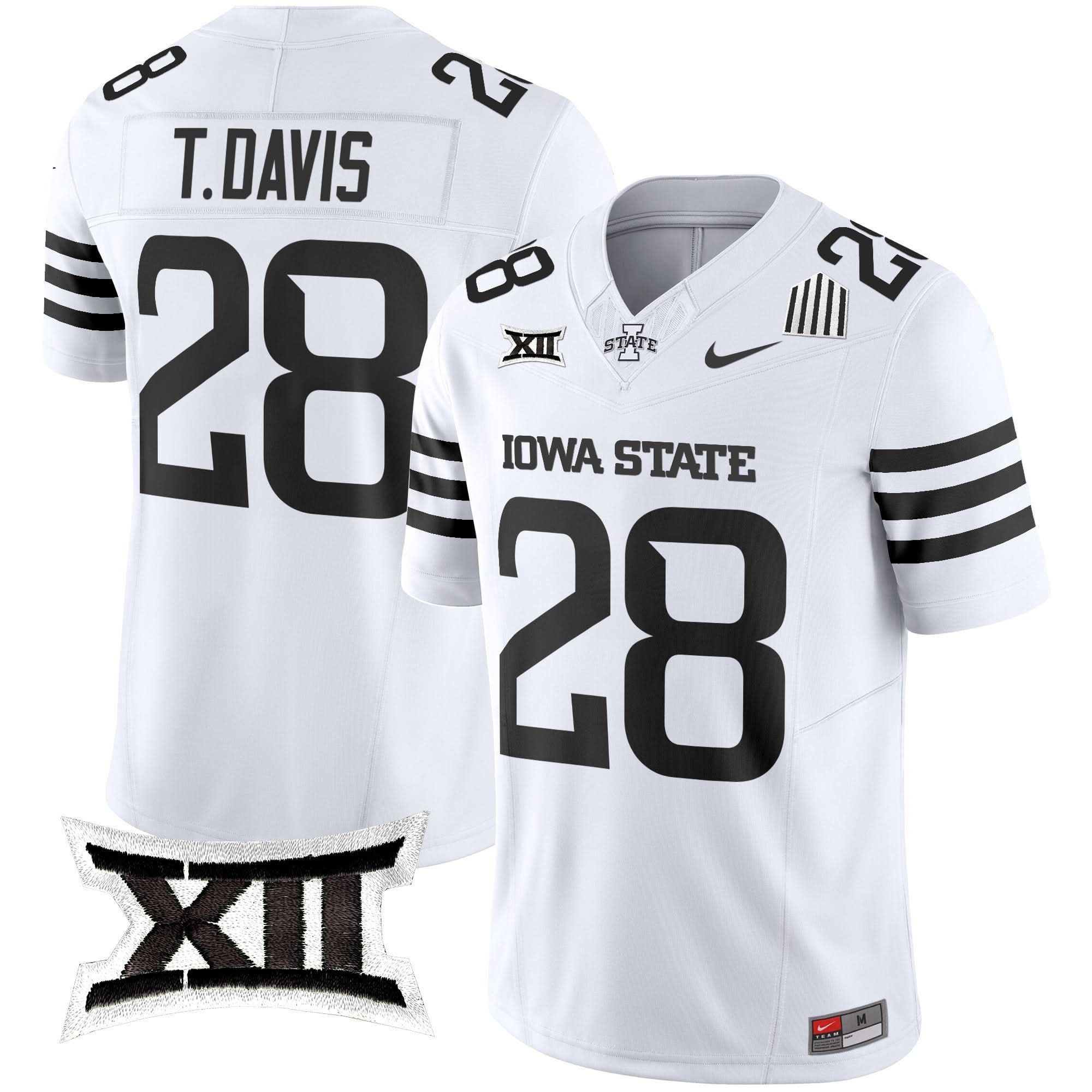 Iowa State Cyclones 2025 Vapor Limited Jersey - All Stitched 47 Iowa State Cyclones 2025 Vapor Limited Jersey - All Stitched - Image 47