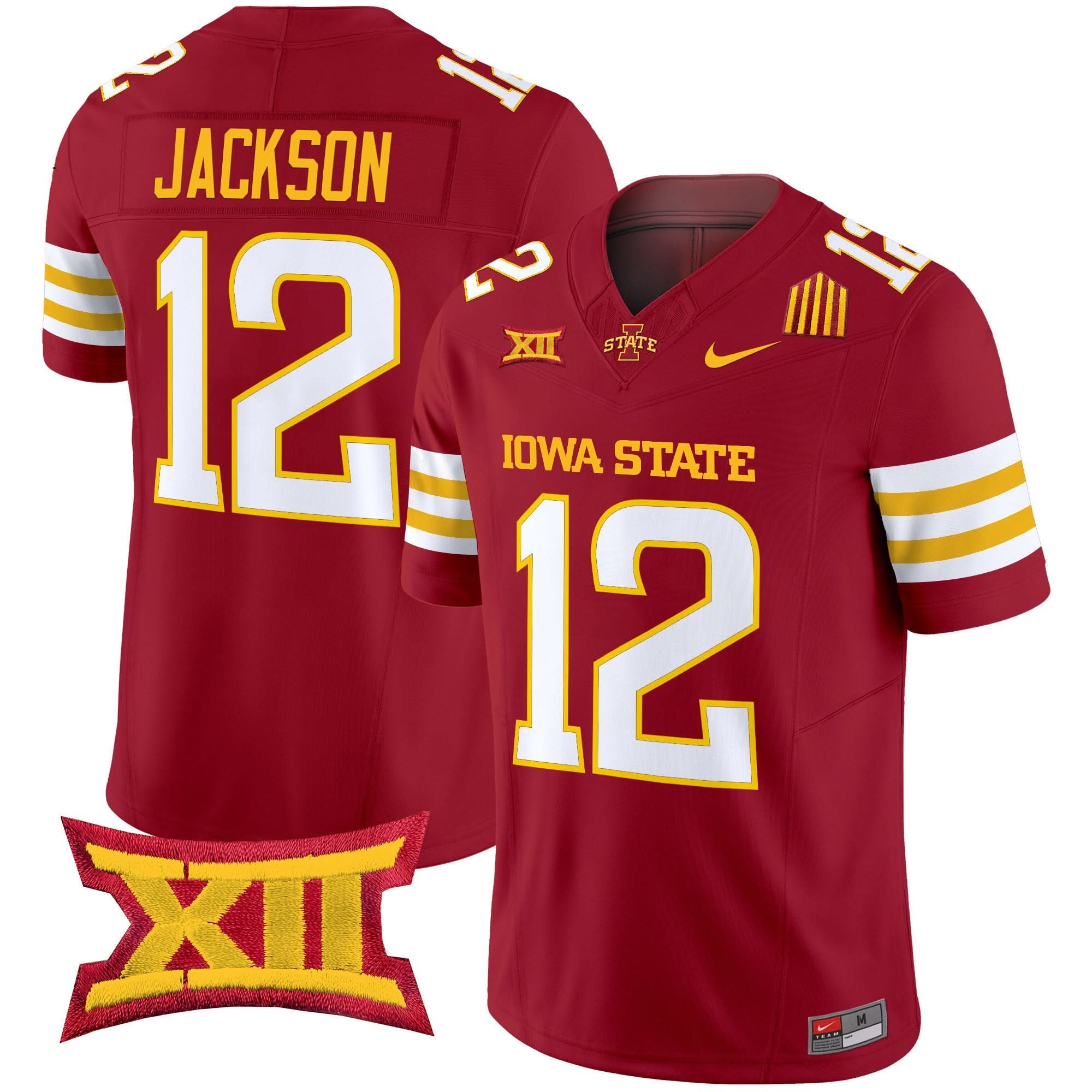 Iowa State Cyclones 2025 Vapor Limited Jersey - All Stitched 15 Iowa State Cyclones 2025 Vapor Limited Jersey - All Stitched - Image 15