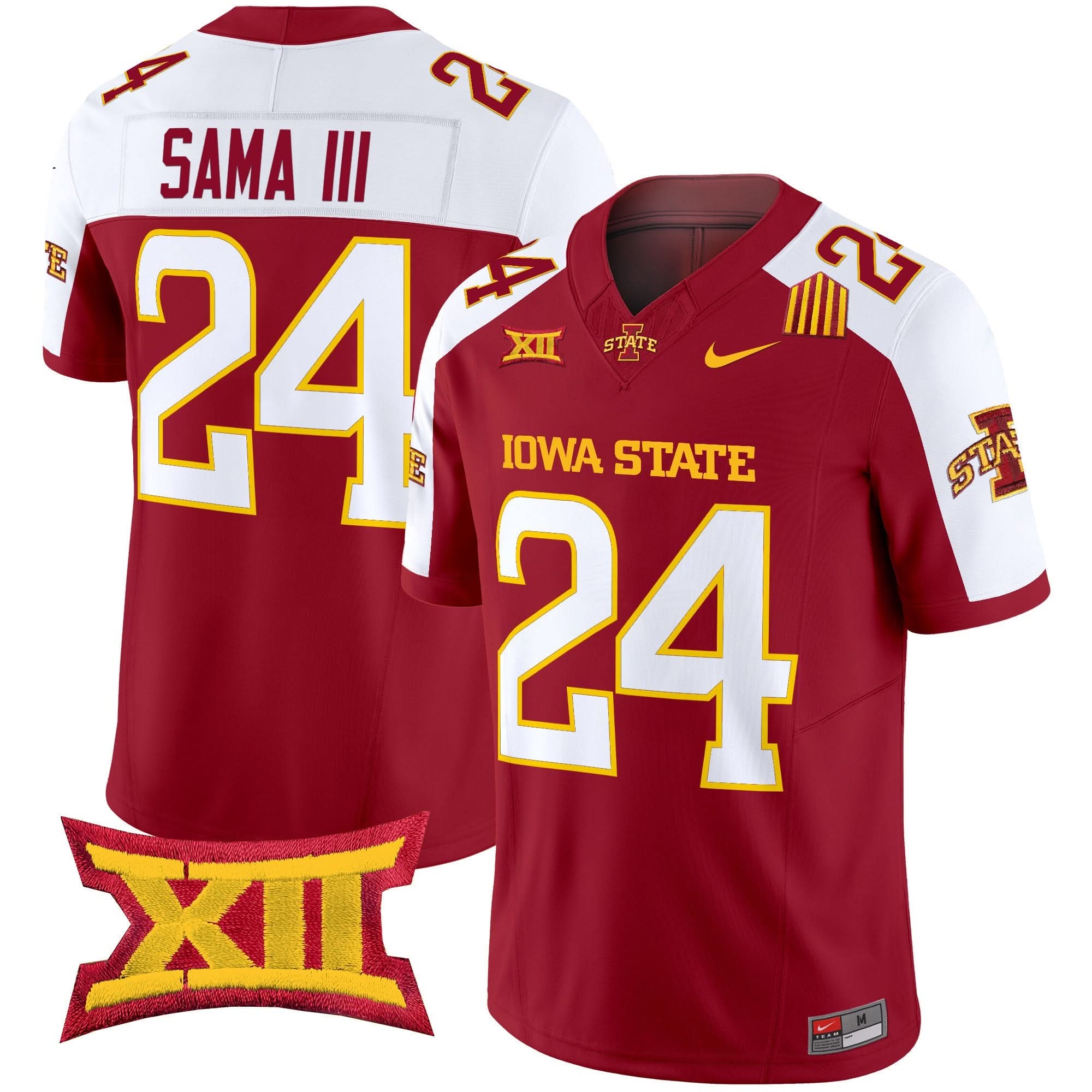 Iowa State Cyclones 2025 Vapor Limited Jersey - All Stitched 23 Iowa State Cyclones 2025 Vapor Limited Jersey - All Stitched - Image 23