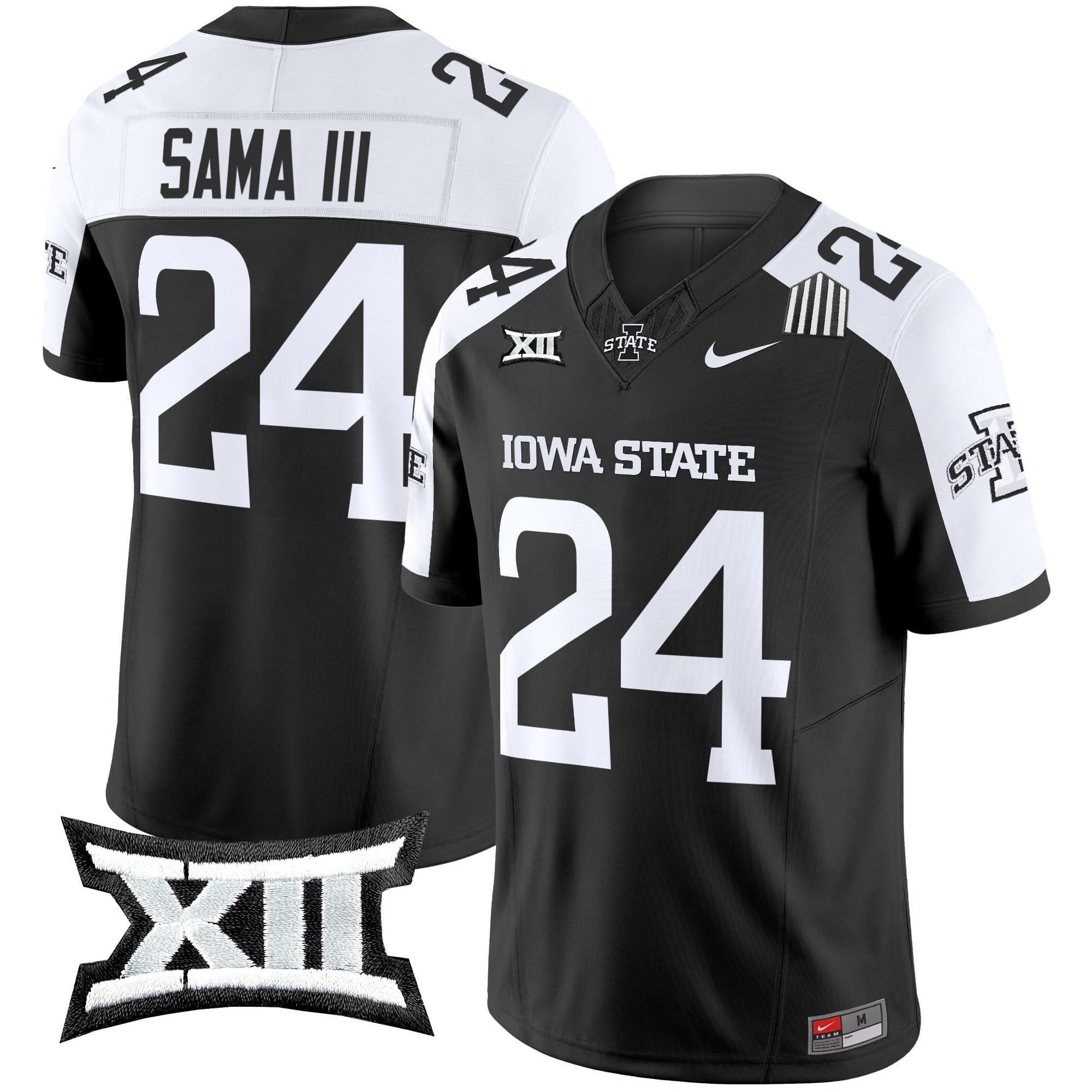 Iowa State Cyclones 2025 Vapor Limited Jersey - All Stitched 4 Iowa State Cyclones 2025 Vapor Limited Jersey - All Stitched - Image 4