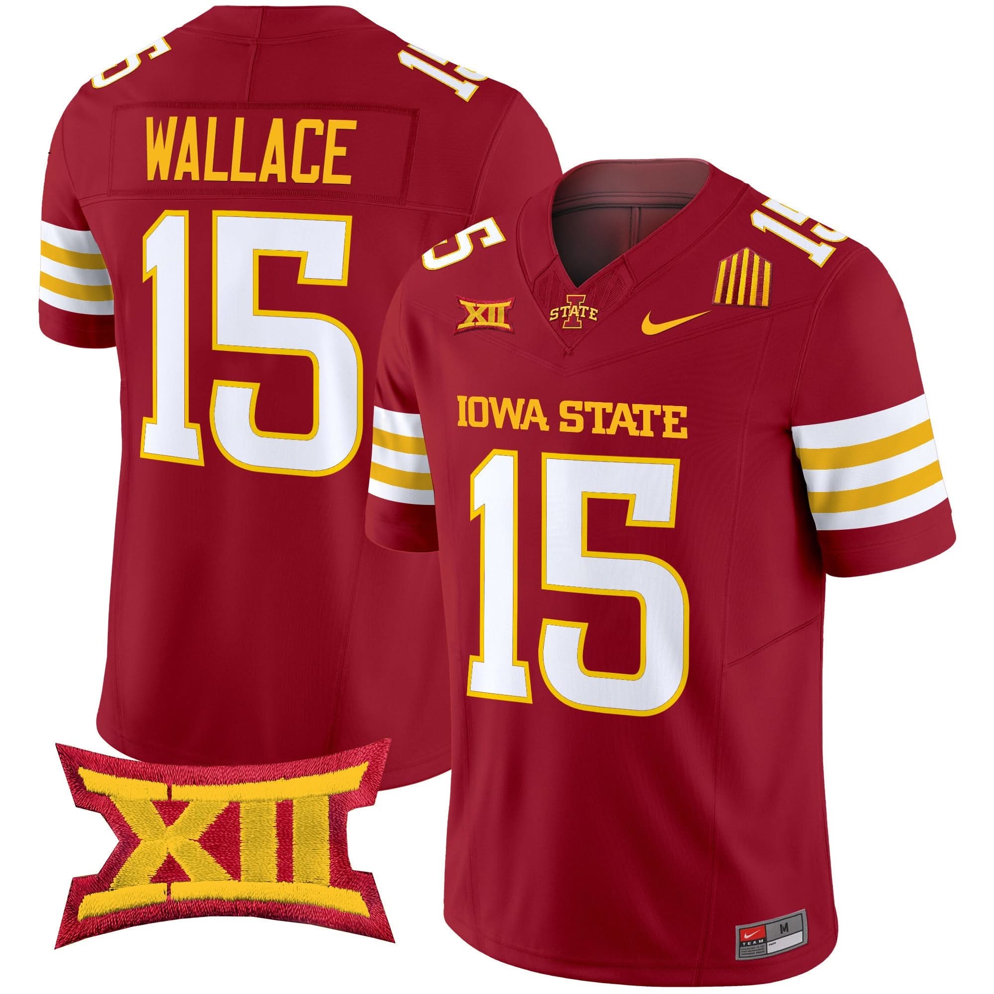 Iowa State Cyclones 2025 Vapor Limited Jersey - All Stitched 16 Iowa State Cyclones 2025 Vapor Limited Jersey - All Stitched - Image 16