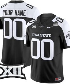 Alternative view of Custom Iowa State Cyclones Jersey Name, Number 2025 Vapor Limited - All Stitched