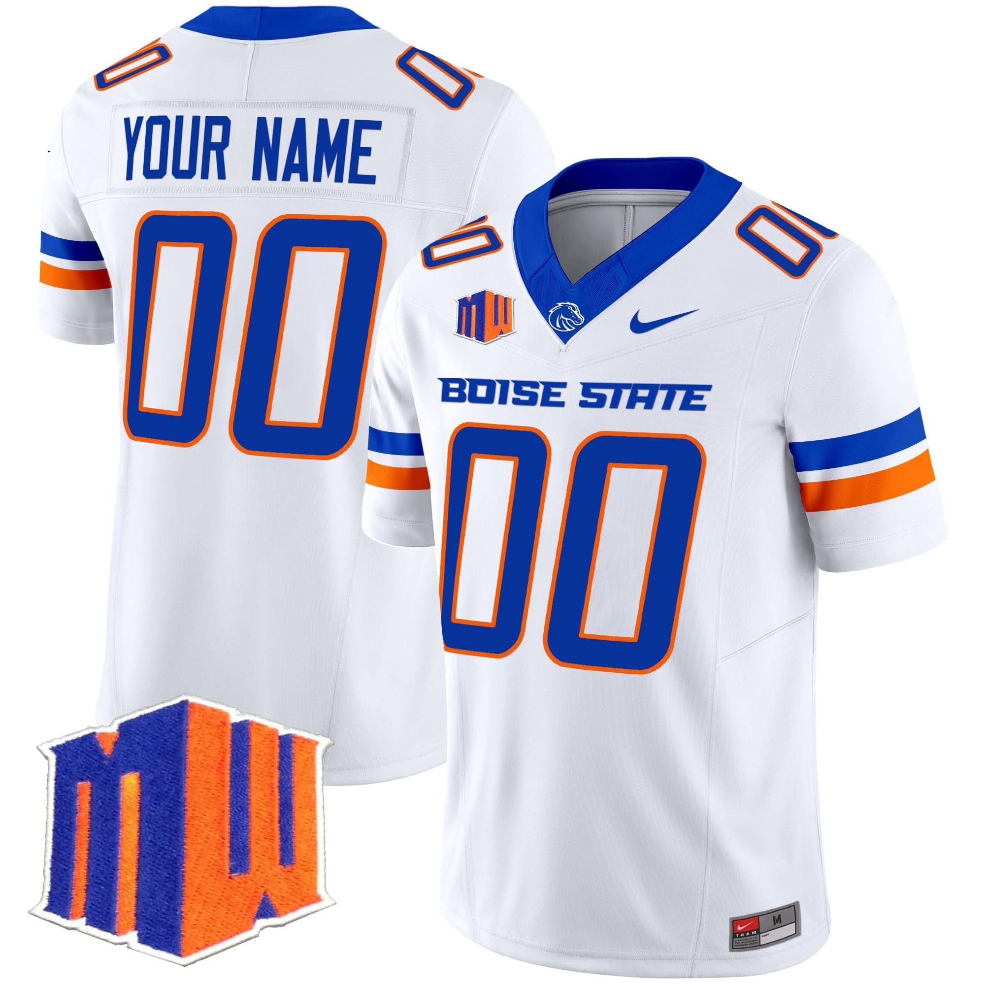 Custom Boise State Broncos Jersey Name, Number 2025 Vapor Limited All Stitched 5 Custom Boise State Broncos Jersey Name, Number 2025 Vapor Limited All Stitched - Image 5