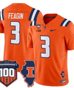 Illinois Fighting Illini 100th Memorial Stadium Patch Vapor Limited Jersey - All Stitched 62 17271656188feaf6afb3