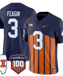 Illinois Fighting Illini 100th Memorial Stadium Patch Vapor Limited Jersey - All Stitched 55 172716561896e5839425