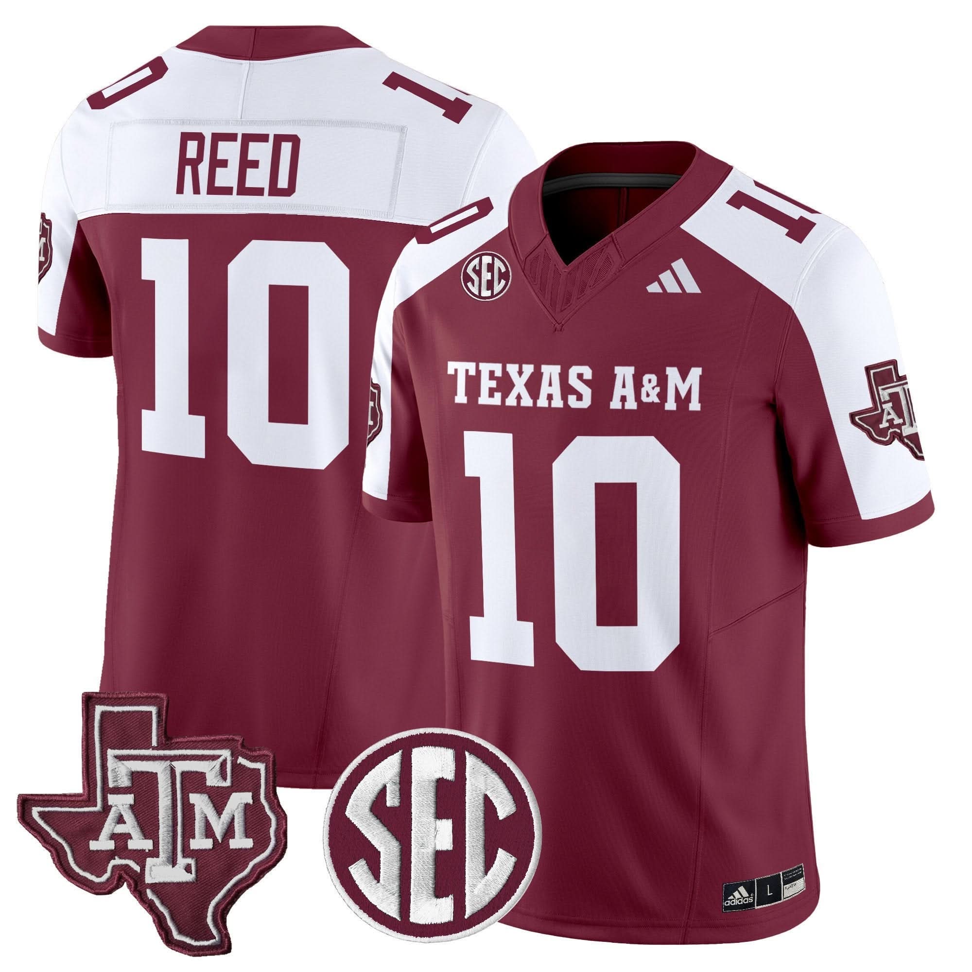 Texas A&M Aggies 2025 Vapor Limited Jersey - All Stitched 96 1728037208a6e8906317