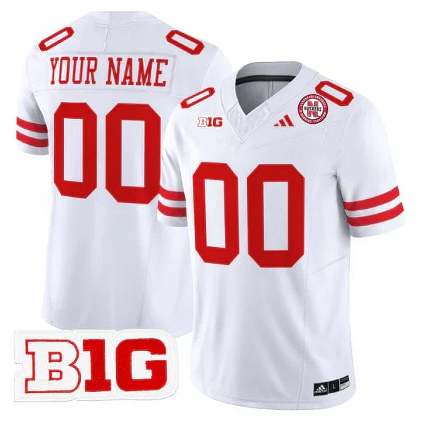 Custom Nebraska Football Jersey Name, Number 2025 "Blackout" - All Stitched 5 Custom Nebraska Football Jersey Name, Number 2025 "Blackout" - All Stitched - Image 5