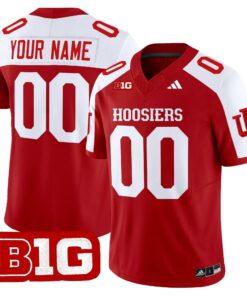 Custom Indiana Hoosiers Jersey Name and Number 2025 Vapor Limited - All Stitched