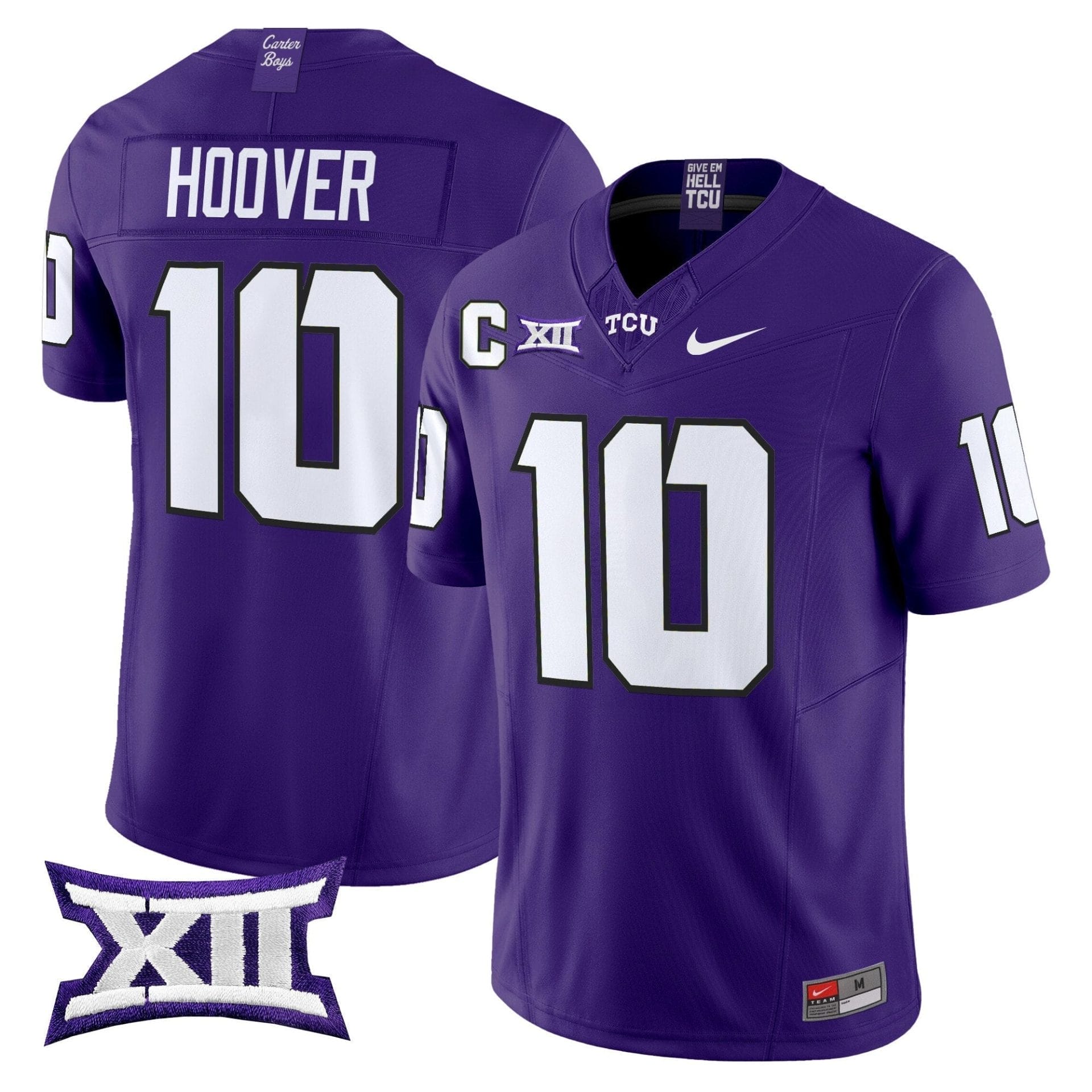 TCU Horned Frogs 2025 Vapor Limited Jersey - All stitched 40 TCU Horned Frogs 2025 Vapor Limited Jersey - All stitched - Image 40