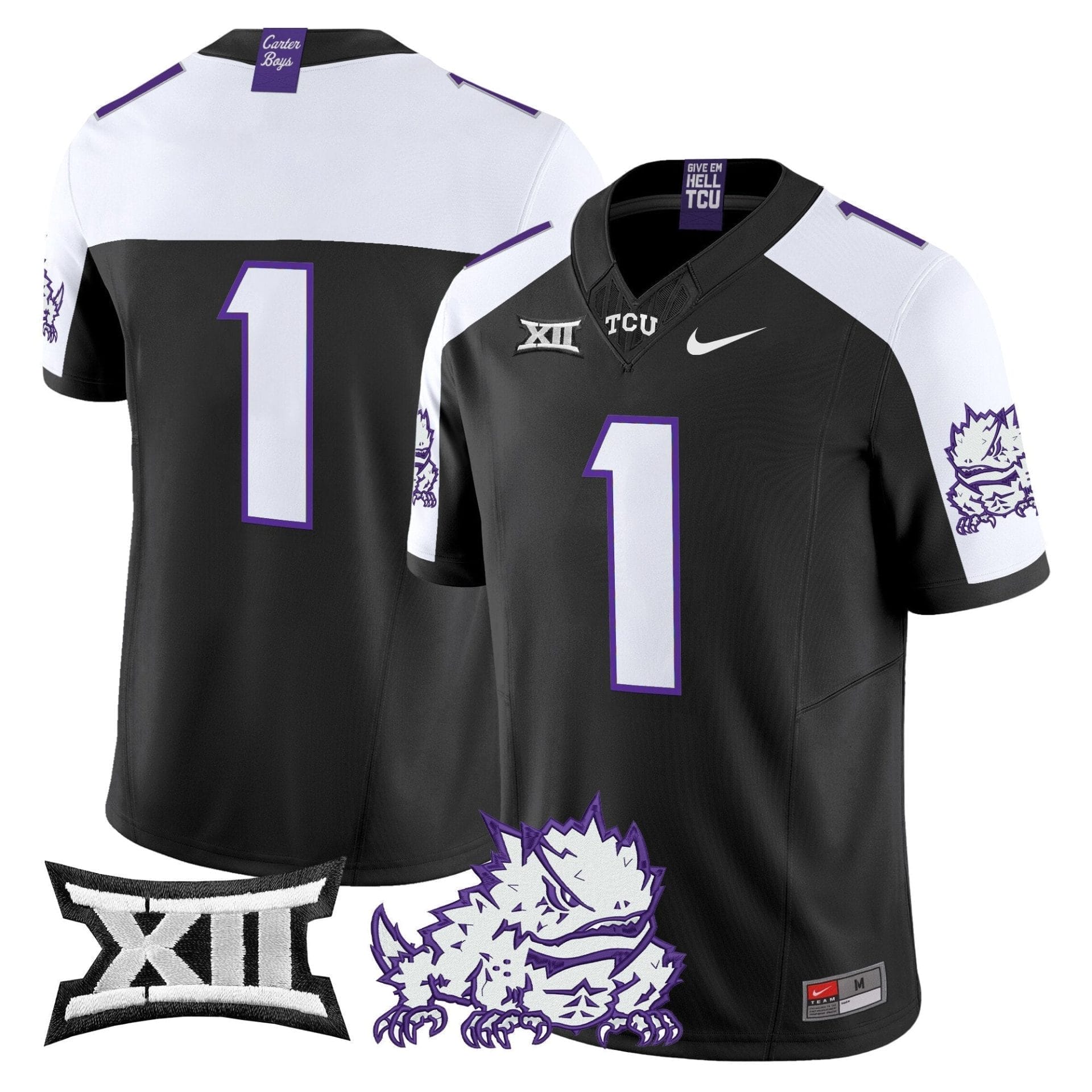 TCU Horned Frogs 2025 Vapor Limited Jersey - All stitched 39 TCU Horned Frogs 2025 Vapor Limited Jersey - All stitched - Image 39