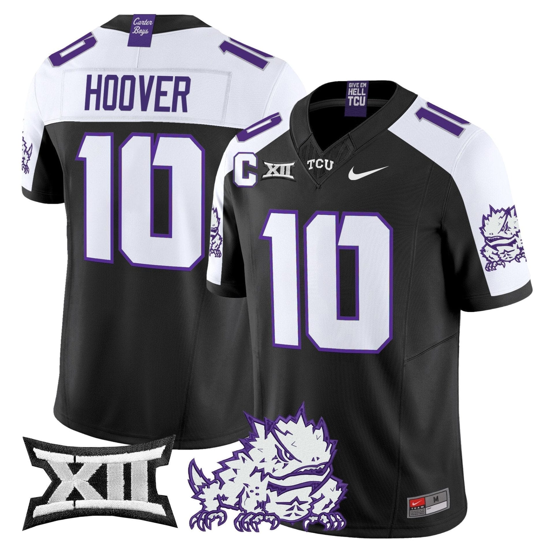TCU Horned Frogs 2025 Vapor Limited Jersey - All stitched 35 TCU Horned Frogs 2025 Vapor Limited Jersey - All stitched - Image 35