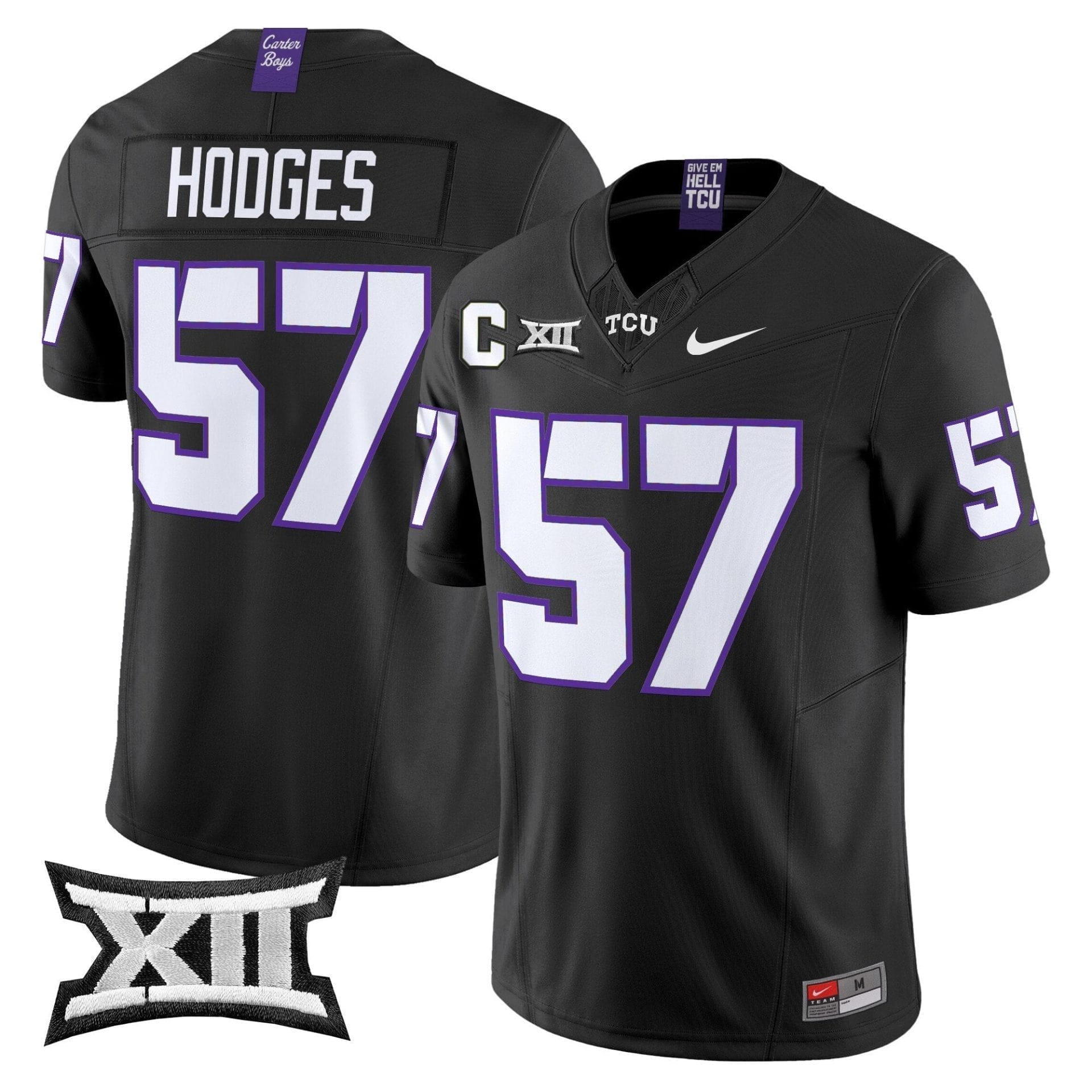 TCU Horned Frogs 2025 Vapor Limited Jersey - All stitched 25 TCU Horned Frogs 2025 Vapor Limited Jersey - All stitched - Image 25